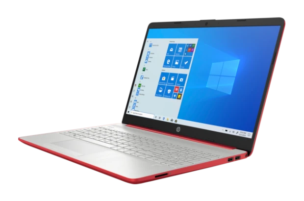 Laptop HP 15-DW0083wm / 1A493YA / Intel N5000 / 8GB / 128GB SSD / Intel UHD / HD / Win 11 / Czerwony