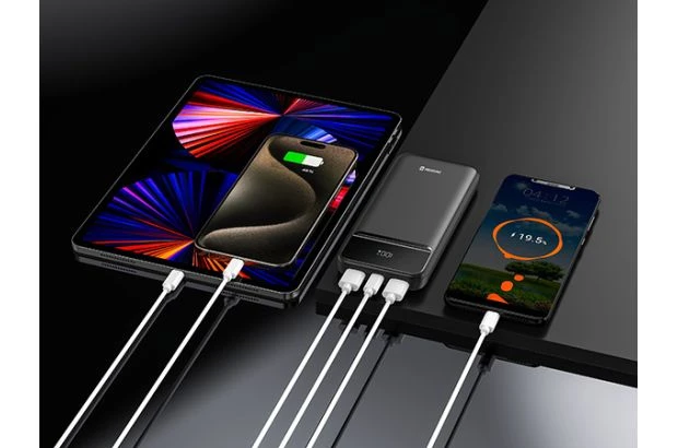 SWISSTEN Powerbank 10000 mAh 22,5W Power bank USB-C USB-A (220 139 46)