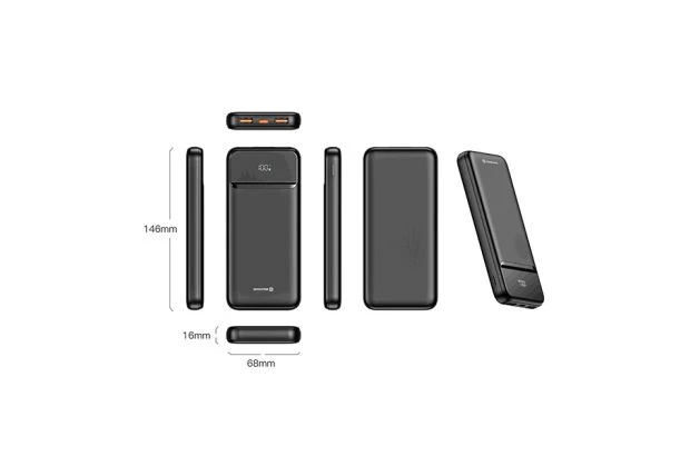 SWISSTEN Powerbank 10000 mAh 22,5W Power bank USB-C USB-A (220 139 46)