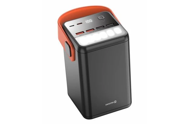 SWISSTEN Powerbank 60000 mAh 4x USB-A USB-C 65W do telefonów laptopów (220 139 43)