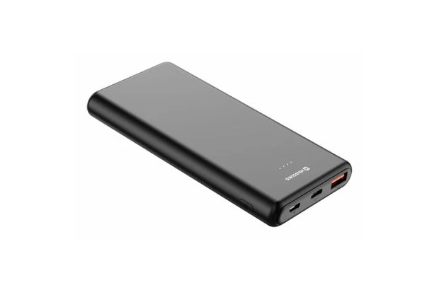 SWISSTEN Powerbank 10000 mAh POWER LINE Li-Pol, 5/9/12V microUSB, USB-A (220 139 12)