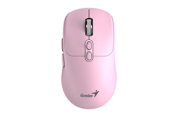 Mysz bezprzewodowa Genius NX-8080S BT+2,4GHz różowa 1600DPI cichy klik