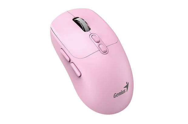 Mysz bezprzewodowa Genius NX-8080S BT+2,4GHz różowa 1600DPI cichy klik