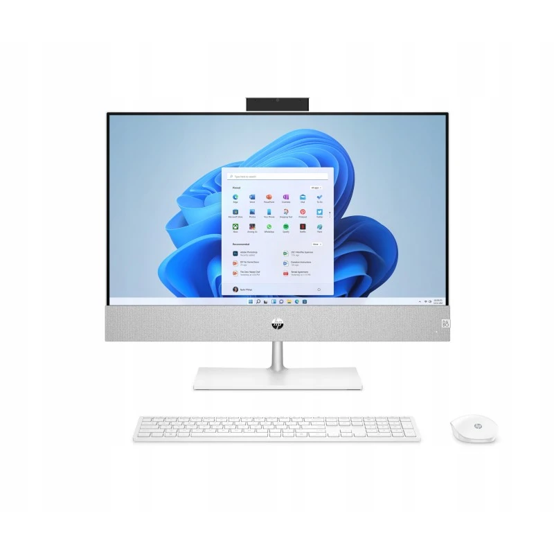 All in One HP 24-ca1011ns / 6B3H4EA / Intel Core i5 / 16GB / SSD 1TB / NVIDIA GTX 1650 / FullHD / Win 11 / Biały