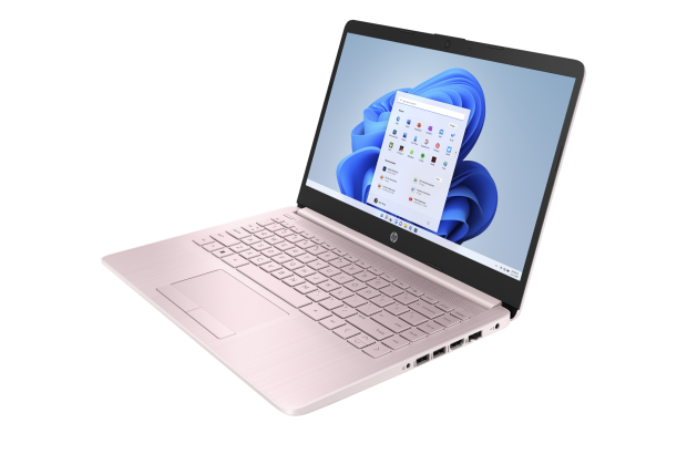 Laptop HP 14-cf2112wm / 5T9T7UA / N4120 / 8GB / 128GB (64GB eMMC + 64GB Pendrive) / Intel UHD / Win 11 / OFFICE 365 / Różowy