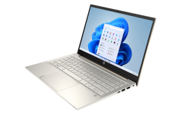 Laptop HP Pavilion 14-dv1331nw / 5A2X4EA / Intel Core i5 / 8GB / 512GB SSD / Intel UHD / FullHD / Win 11 / Złoty