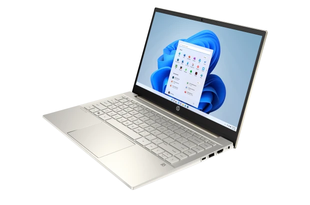 Laptop HP Pavilion 14-dv1331nw / 5A2X4EA / Intel Core i5 / 8GB / 512GB SSD / Intel UHD / FullHD / Win 11 / Złoty