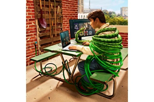 Laptop HP OMEN Transcend 16-u1008ca / 9W3F6UA / Intel i7-14 / 32GB / SSD 1TB / RTX 4070 / WUXGA / Win 11 / Czarny