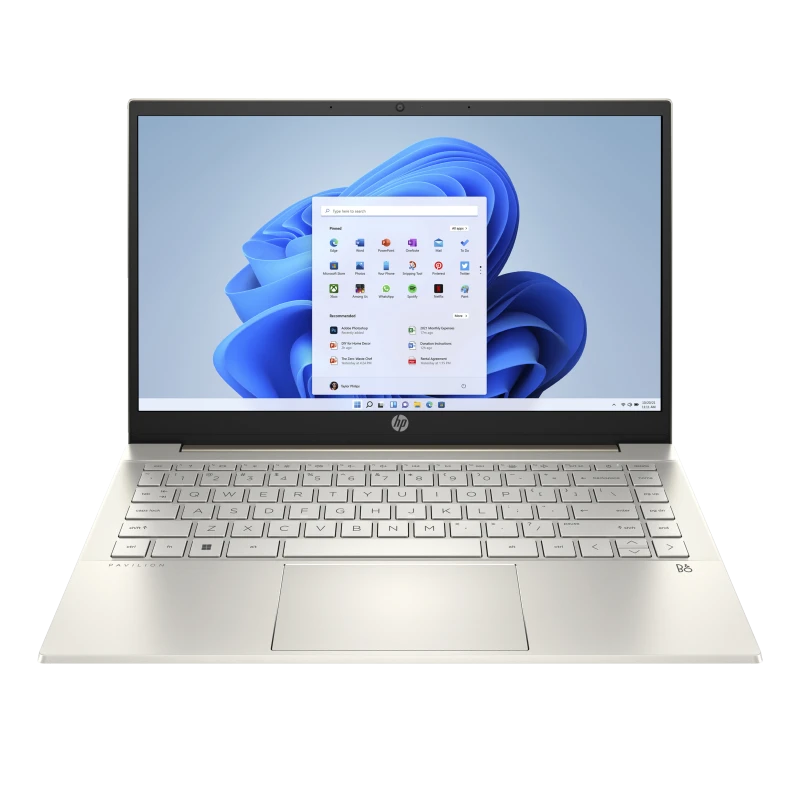 Laptop HP Pavilion 14-dv0304nw / 4H321EA / Intel Core i5 / 8GB / 512GB SSD / Intel Xe / FullHD / Win 11 / Złoty