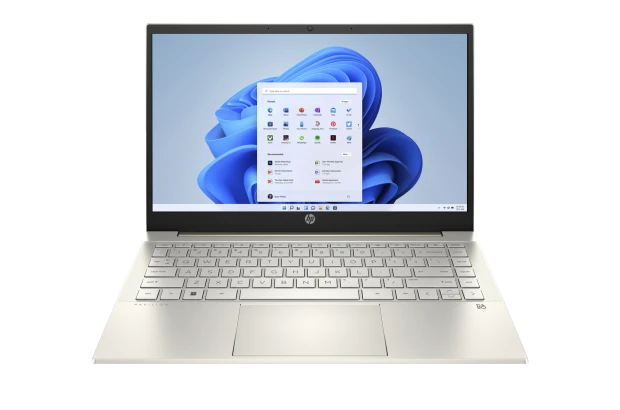 Laptop HP Pavilion 14-dv0304nw / 4H321EA / Intel Core i5 / 8GB / 512GB SSD / Intel Xe / FullHD / Win 11 / Złoty