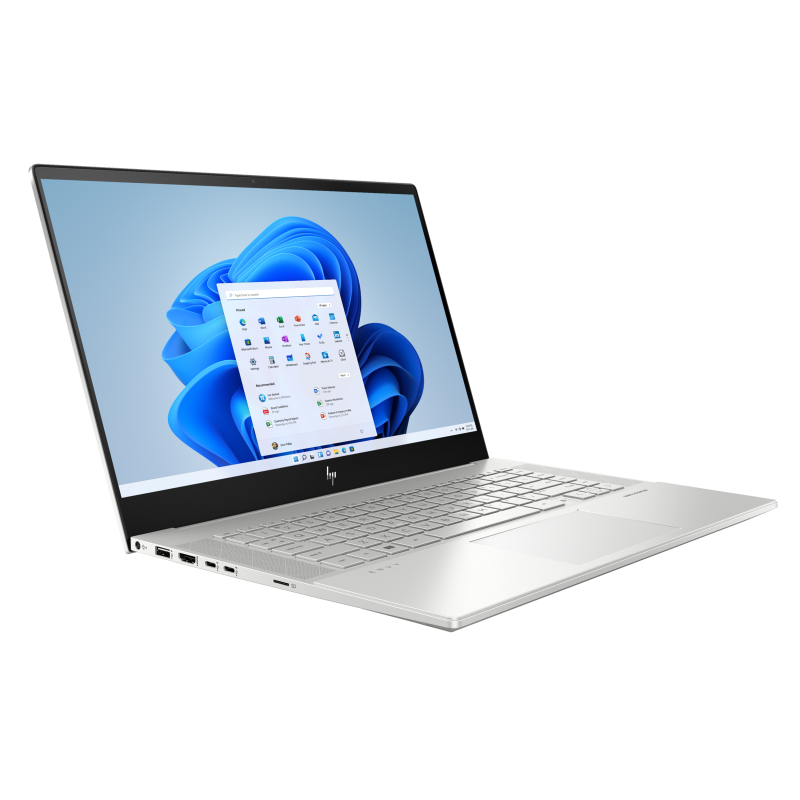 Laptop HP ENVY 15-ep0104nw / 4H350EA / Intel Core i5 / 16GB / SSD 512GB / Nvidia GTX 1650 / FullHD / Win 11 / Srebrny