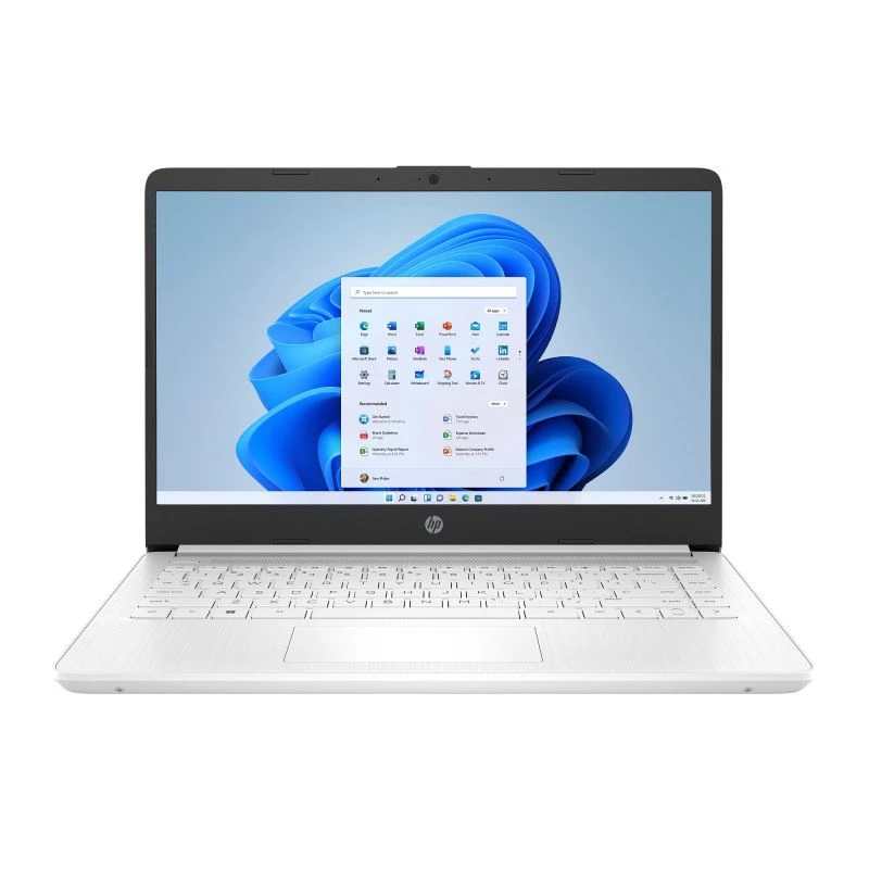 Laptop HP 14-dq0052dx / 685K1UA / Intel N / 8GB / 64GB eMMC + 64GB SD / Intel UHD / HD / Win 11 / Biały