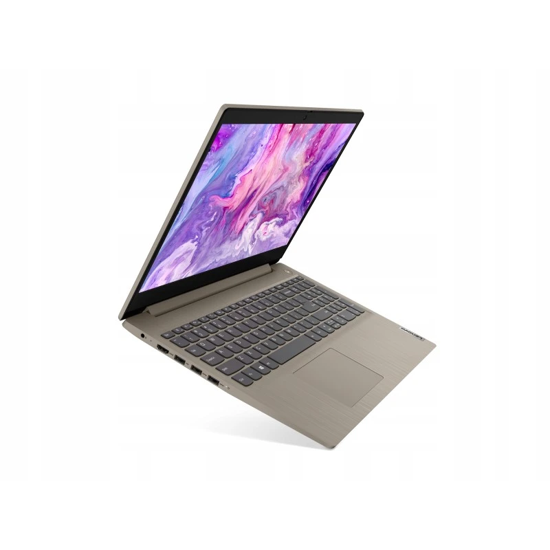Laptop Lenovo 3 IdeaPad 15IIL05 / 81WE0016US / Intel Core i3 / 8GB / SSD 256GB / Intel UHD / HD / Win 11 / Migdałowy