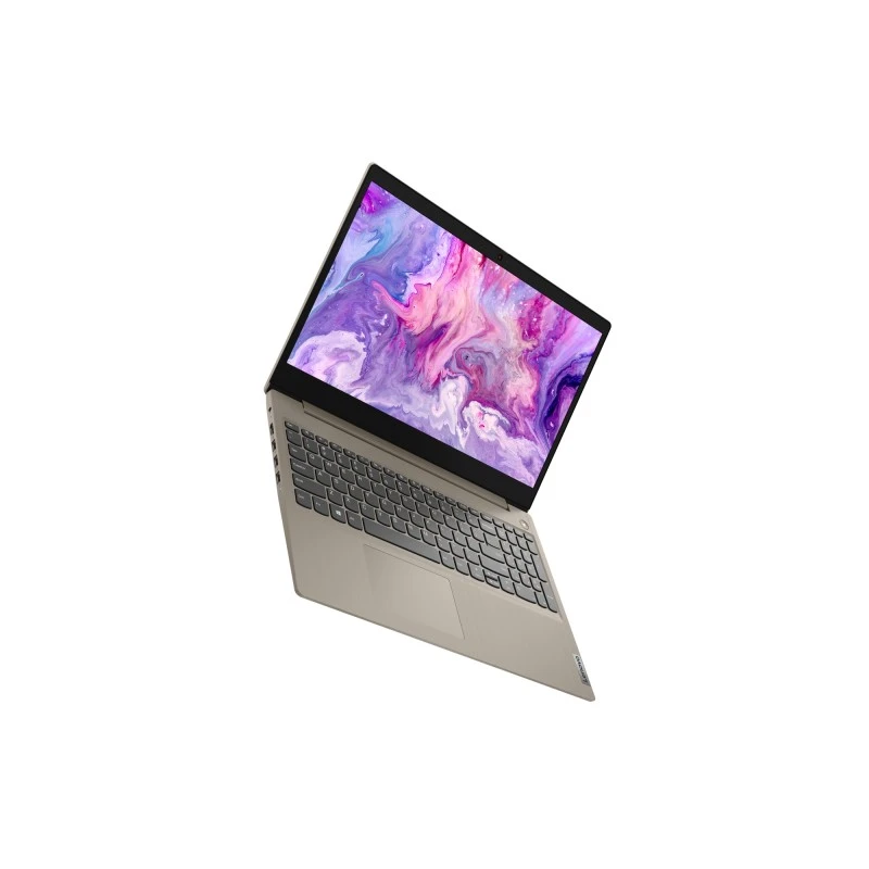 Laptop Lenovo 3 IdeaPad 15IIL05 / 81WE0016US / Intel Core i3 / 8GB / SSD 256GB / Intel UHD / HD / Win 11 / Migdałowy