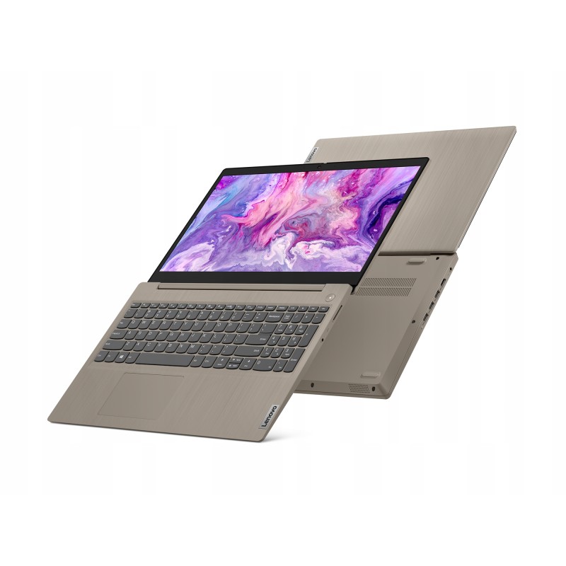 Laptop Lenovo 3 IdeaPad 15IIL05 / 81WE0016US / Intel Core i3 / 8GB / SSD 256GB / Intel UHD / HD / Win 11 / Migdałowy