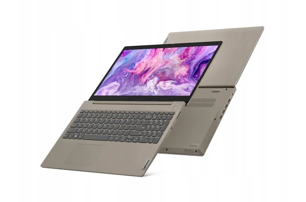 Laptop Lenovo 3 IdeaPad 15IIL05 / 81WE0016US / Intel Core i3 / 8GB / SSD 256GB / Intel UHD / HD / Win 11 / Migdałowy