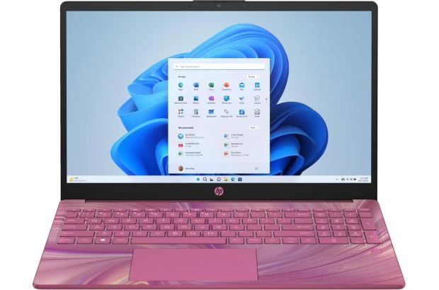 Laptop HP Laptop 15-fc0104ds / A49TFUA / AMD Athlon / 4GB / 128GB / AMD Radeon Graphics / HD / Dotyk / Win 11 / Różowy