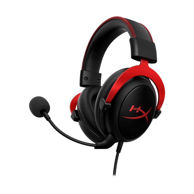 Słuchawki gamingowe dla graczy HyperX Cloud II RED 4P5M0AA