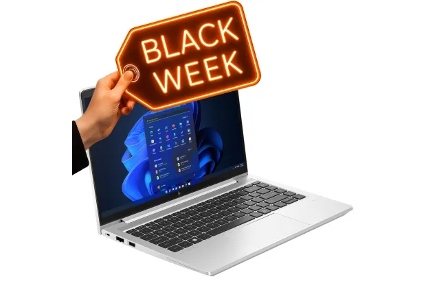 Biznesowy Laptop HP EliteBook 645 G11 / AQ8X0EC / Ryzen5 PRO 7535U / 16GB / SSD 256GB / Radeon /  WUXGA / Win 11 Pro / Srebrny