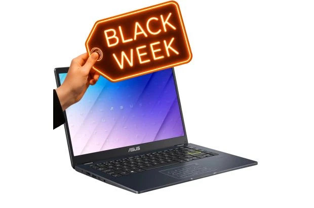 Laptop Asus E410KA-PM464 / Office 365 1rok / Intel N6000 / 4GB / eMMC 64GB / Intel UHD / FullHD / Win 11 / Star Black