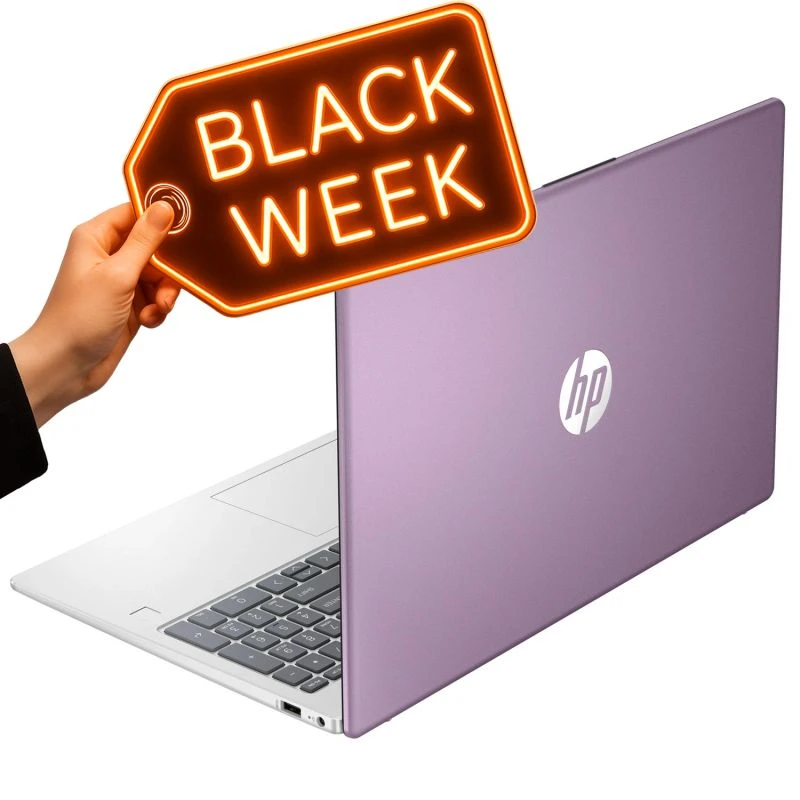 Laptop HP 15-fd0103ds / A93V8UA / Intel N100 / 4GB / UFS 128GB / Intel UHD / 15,6" HD / Win 11 / Fioletowy