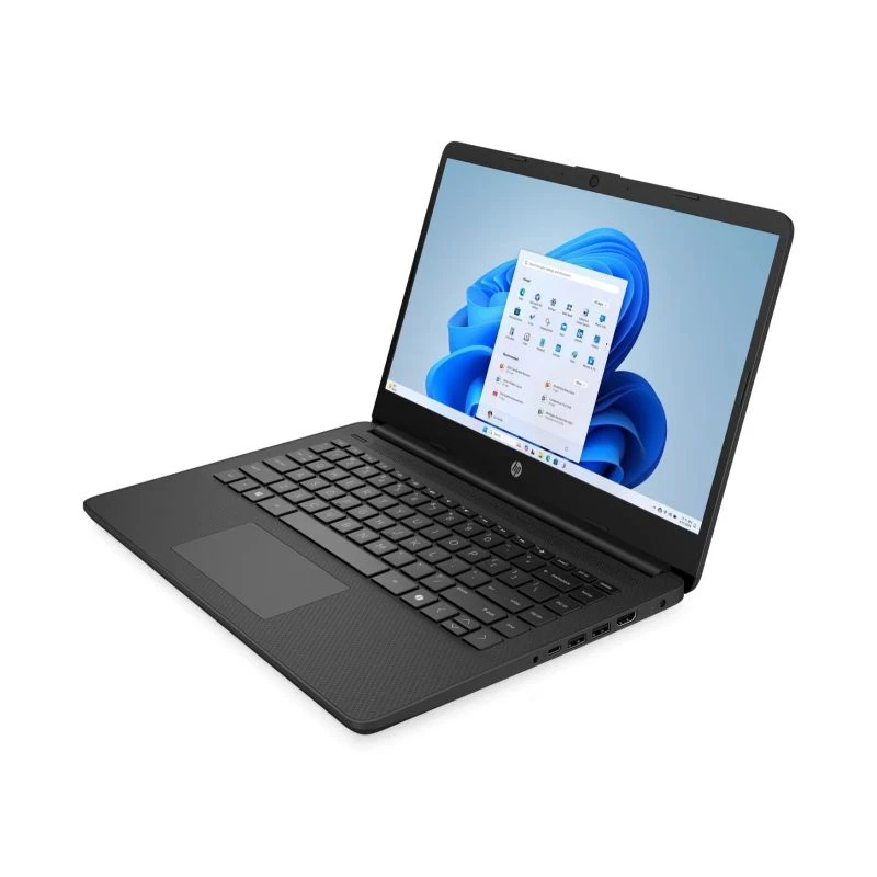 Laptop HP 14-dq0020nr / 47X75UA / Intel N / 4GB / 64GB eMMC / Intel UHD 600 / HD / Win 11 / Czarny