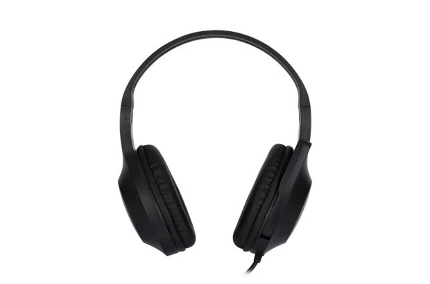 Słuchawki z mikrofonem HP DHH-1601 przewodowe czarne (DHH-1601)