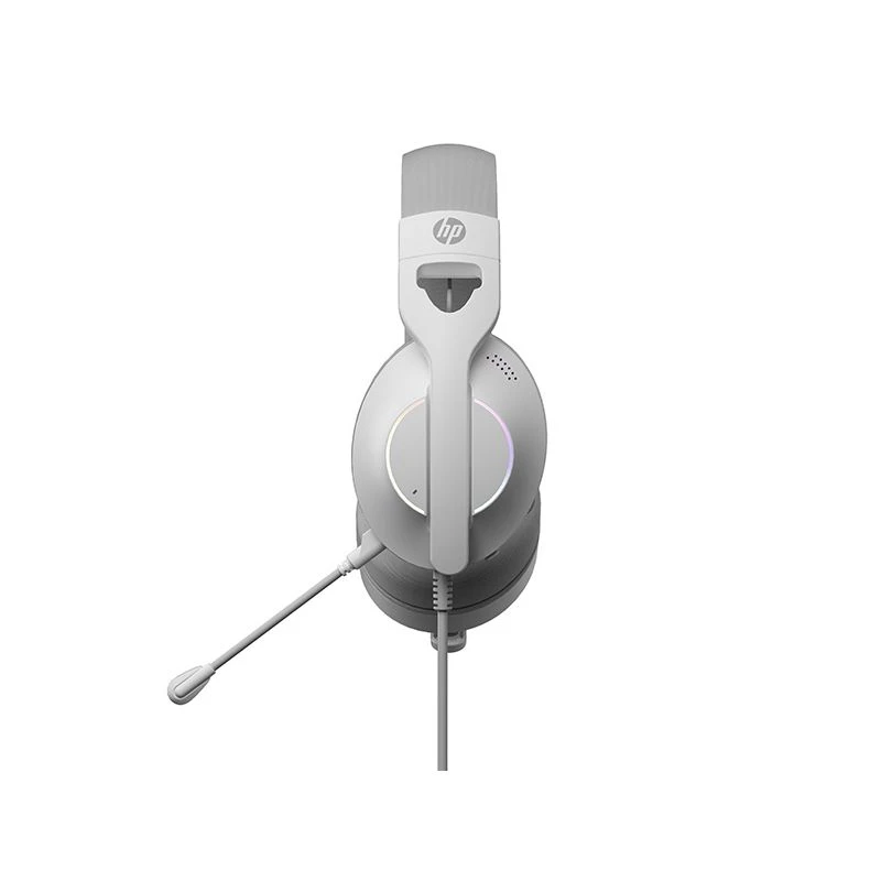 Słuchawki z mikrofonem HP DHE-8003U przewodowe białe 7.1 podświetlenie USB (DHE-8003U)