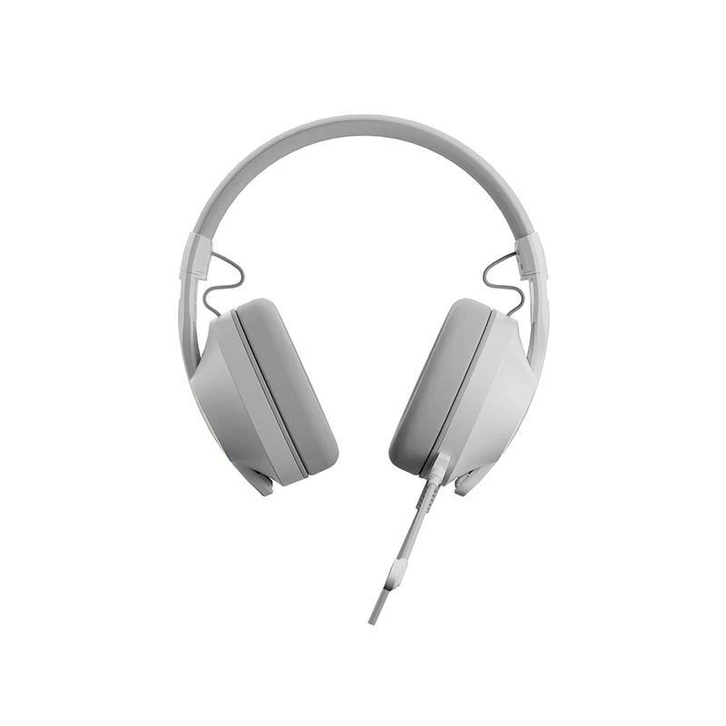 Słuchawki z mikrofonem HP DHE-8003U przewodowe białe 7.1 podświetlenie USB (DHE-8003U)