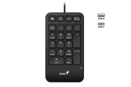 Klawiatura numeryczna przewodowa czarna Genius NumPad 125...