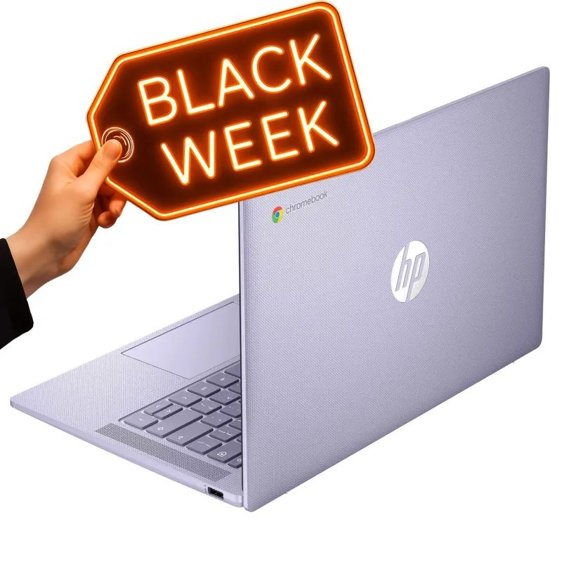 HP Chromebook 14a-nf0203 / A1WS6UA / Intel N100 / 4GB / 128GB USF / Intel HD / HD / Chrome OS / Fioletowy