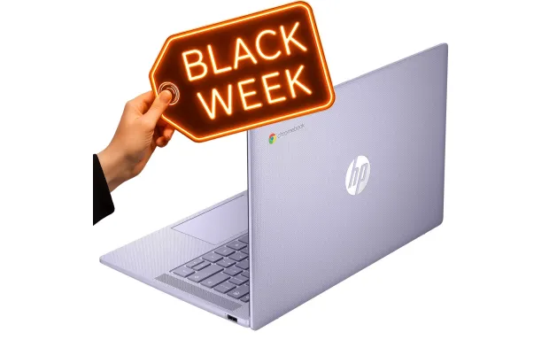 HP Chromebook 14a-nf0203 / A1WS6UA / Intel N100 / 4GB / 128GB USF / Intel HD / HD / Chrome OS / Fioletowy