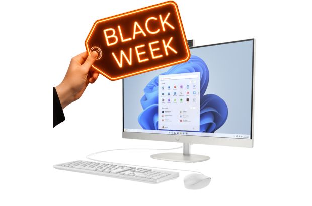 Komputer AIO HP 27-cr0701ng / 891G5EA / AMD Ryzen 5 / 16GB / SSD 1TB / Radeon / FullHD / Win 11 / Biały