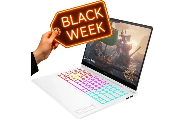 Laptop OMEN Transcend HP 14-fb0054nw / A58SLEA / Intel Ultra 9 / 32GB / SSD 1TB / RTX 4070 / 2.8K OLED 120Hz / FreeDos / Biały