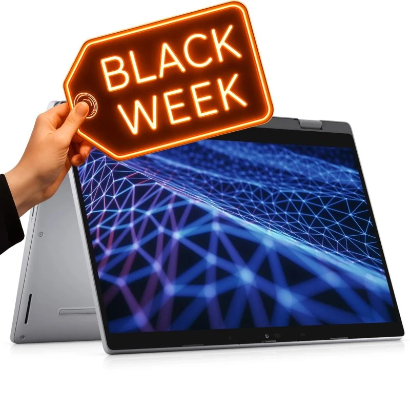 OUTLET Laptop 2w1 Dell Latitude 3330 / HP95P / Intel i5-11 / 8GB / SSD 256GB / Intel UHD / FullHD / Dotyk / Win 11 Pro Szary