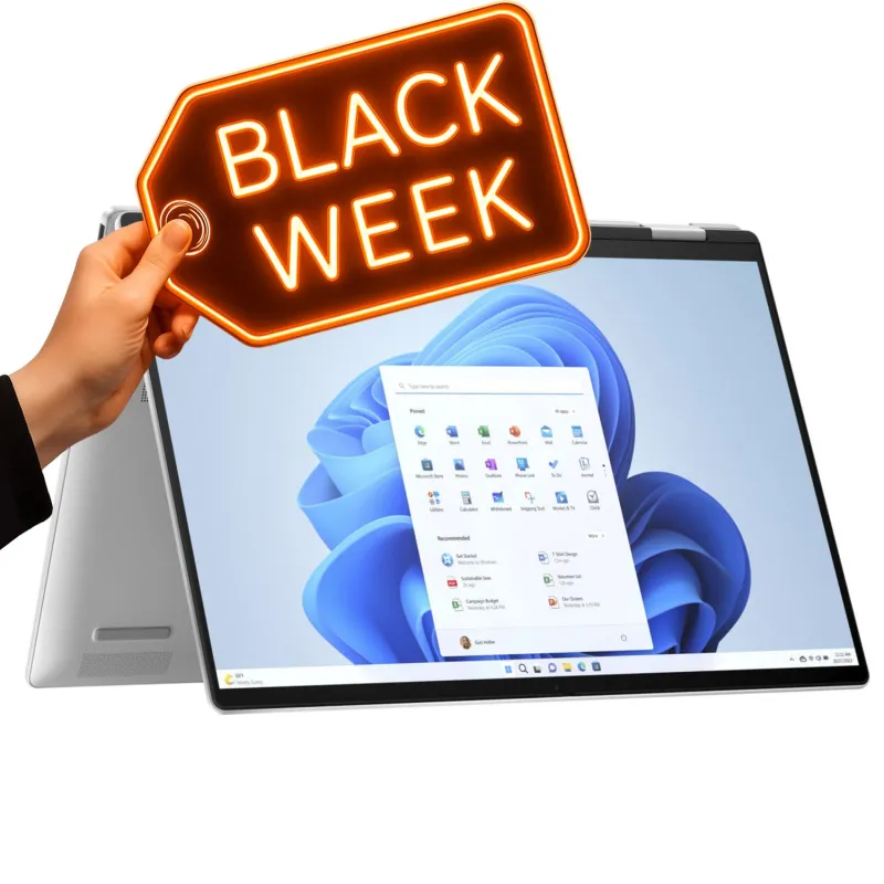 Laptop HP Envy x360 16-AC0013 / 9S1R5UA / Ultra 5 125U / 16GB / SSD 512GB / 16″ WUXGA / Intel UHD / Win 11 / Srebrny