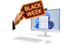 Komputer All in One HP 24-cr1007na / A4QV6EA / Intel Ultra 5 125U / 8GB / SSD 1TB / Intel Graphics / FullHD / Win 11 Pro / Biały