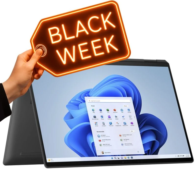 Laptop 2w1 HP SPECTRE x360 16-aa0010ca / 963A0UA / Intel ultra 7 / 32GB / SSD 2TB /  NVIDIA RTX 4050 / 2.8K / Dotyk / Win 11