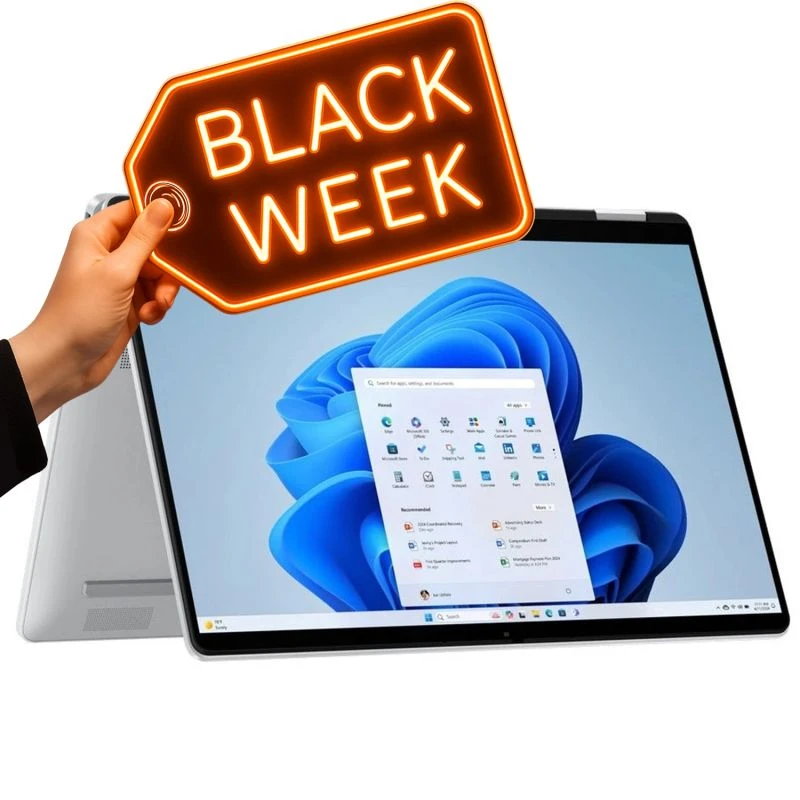 Laptop 2w1 HP OmniBook 5 Flip 14-fp0023dx / B86Q7UA / Intel Core 7 / 16GB / SSD 512GB / Intel Graphics / 14" 2K / Dotyk / Win 11