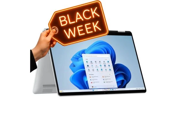 Laptop 2w1 HP OmniBook 5 Flip 14-fp0023dx / B86Q7UA / Intel Core 7 / 16GB / SSD 512GB / Intel Graphics / 14" 2K / Dotyk / Win 11