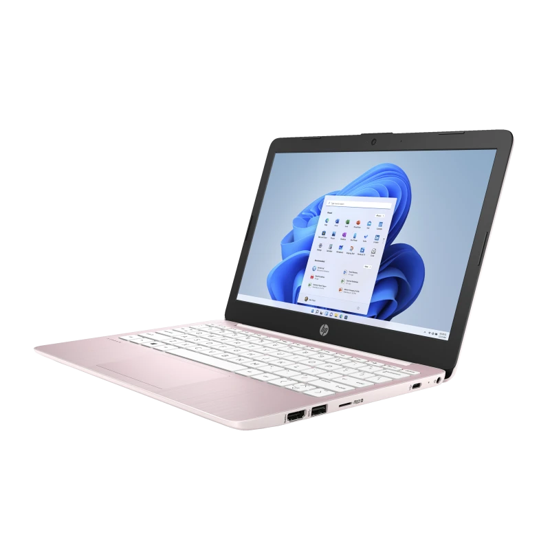 Laptop HP Stream 11-ak0028na / 647T2EA / Intel N4020 / 4GB / eMMC 64GB / Intel UHD / HD / Win 11 / Różowy
