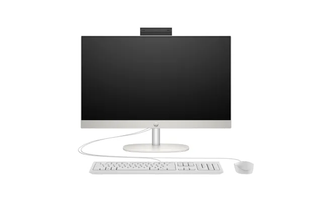 Komputer All in One HP ProOne 240 G10 / B6ZB4ET / Intel Ultra 5 / 16GB / SSD 1TB / Intel Xe / FullHD / Win 11 Pro / Biały