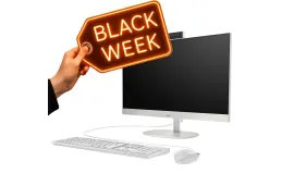 Komputer All in One HP ProOne 240 G10 / B6ZB4ET / Intel Ultra 5 / 16GB / SSD 1TB / Intel Xe / FullHD / Win 11 Pro / Biały