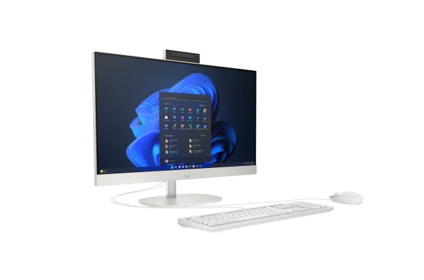 Komputer All in One HP ProOne 240 G10 / B6ZB4ET / Intel Ultra 5 / 32GB / SSD 1TB / Intel Xe / FullHD / Win 11 Pro / Biały