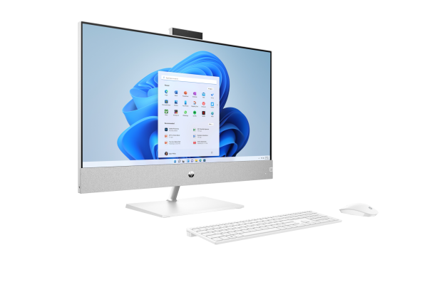 All in One HP Pavilion 27-ca1003na / 6M113EA / Intel i7-12 / 16GB / SSD 512GB / Intel UHD 770 / QHD / Win 11 / Biały