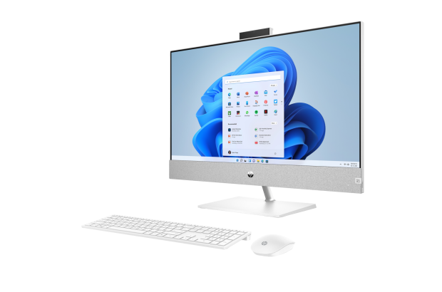 All in One HP Pavilion 27-ca1003na / 6M113EA / Intel i7-12 / 16GB / SSD 512GB / Intel UHD 770 / QHD / Win 11 / Biały