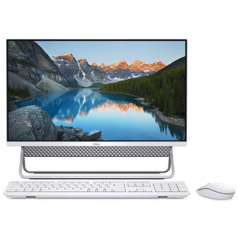 Dell AiO Inspiron 24-5400 / W24C002 / Intel i5 / 16GB / SSD 256GB + HDD 1TB / Nvidia MX330 / FullHD / Win 11 Pro / Srebrny