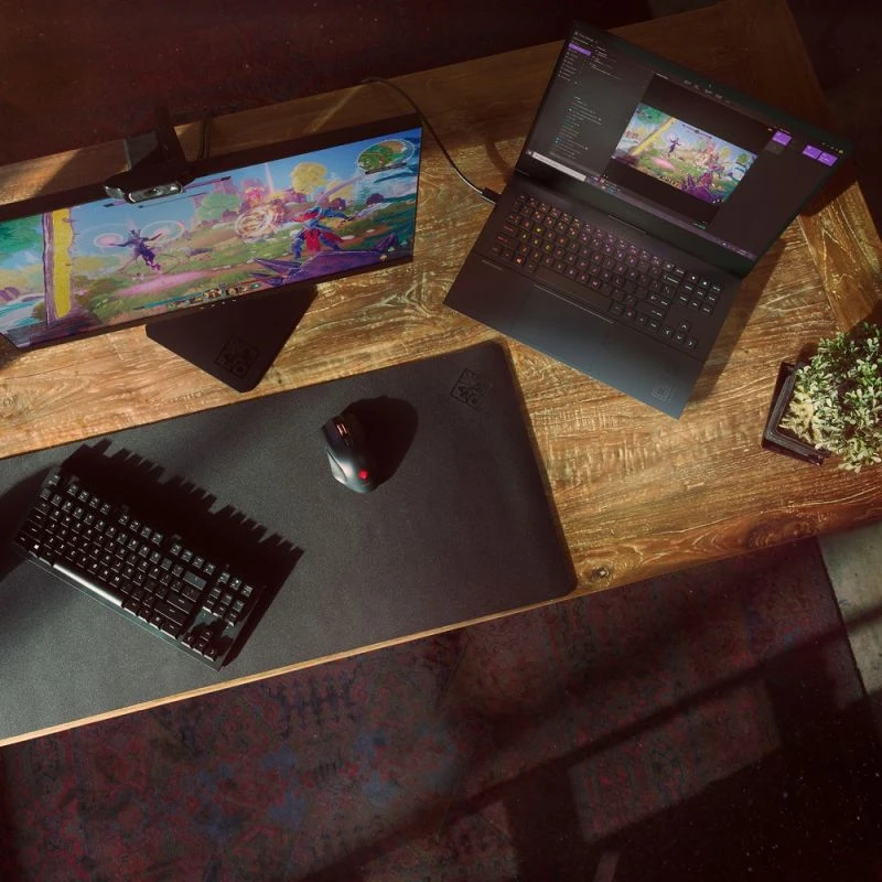 Laptop HP Omen Laptop 16-c0113nw / 521J0EA / Ryzen 7 / 16GB / 1TB / RX 6600M / FullHD / FreeDOS / Czarny