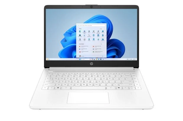 Laptop HP 14-dq3000dx / B4GX5UA / Intel Celeron N / 4GB / 64GB eMMC / Intel UHD / HD / Win 11 / Biały