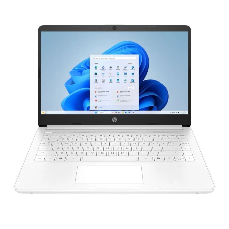 Laptop HP 14-dq3000dx / B4GX5UA / Intel Celeron N / 8GB / 64GB eMMC / Intel UHD / HD / Win 11 / Biały